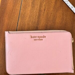 Kate Spade Pink Zip Wristlet